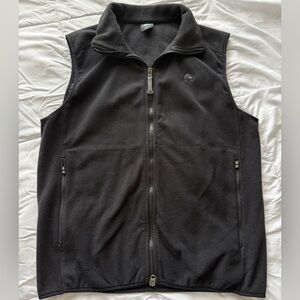 Vintage Nike ACG Fleece - Therma Fit Black Fleece Vest Sz L